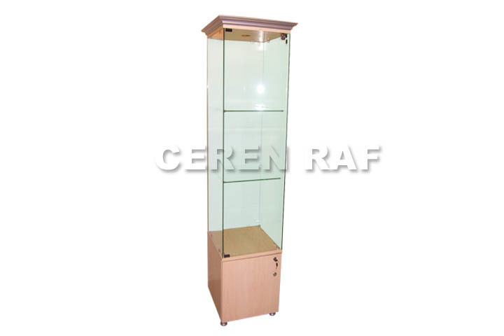 Ahşap Camlı Banko 3