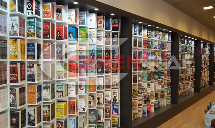 kültür rafı, kitap rafı, kırtasiye 1 büyük